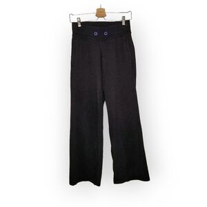 Lululemon sweatpants heather charcoal gray straight leg 4